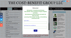 Desktop Screenshot of costbenefitgroup.com